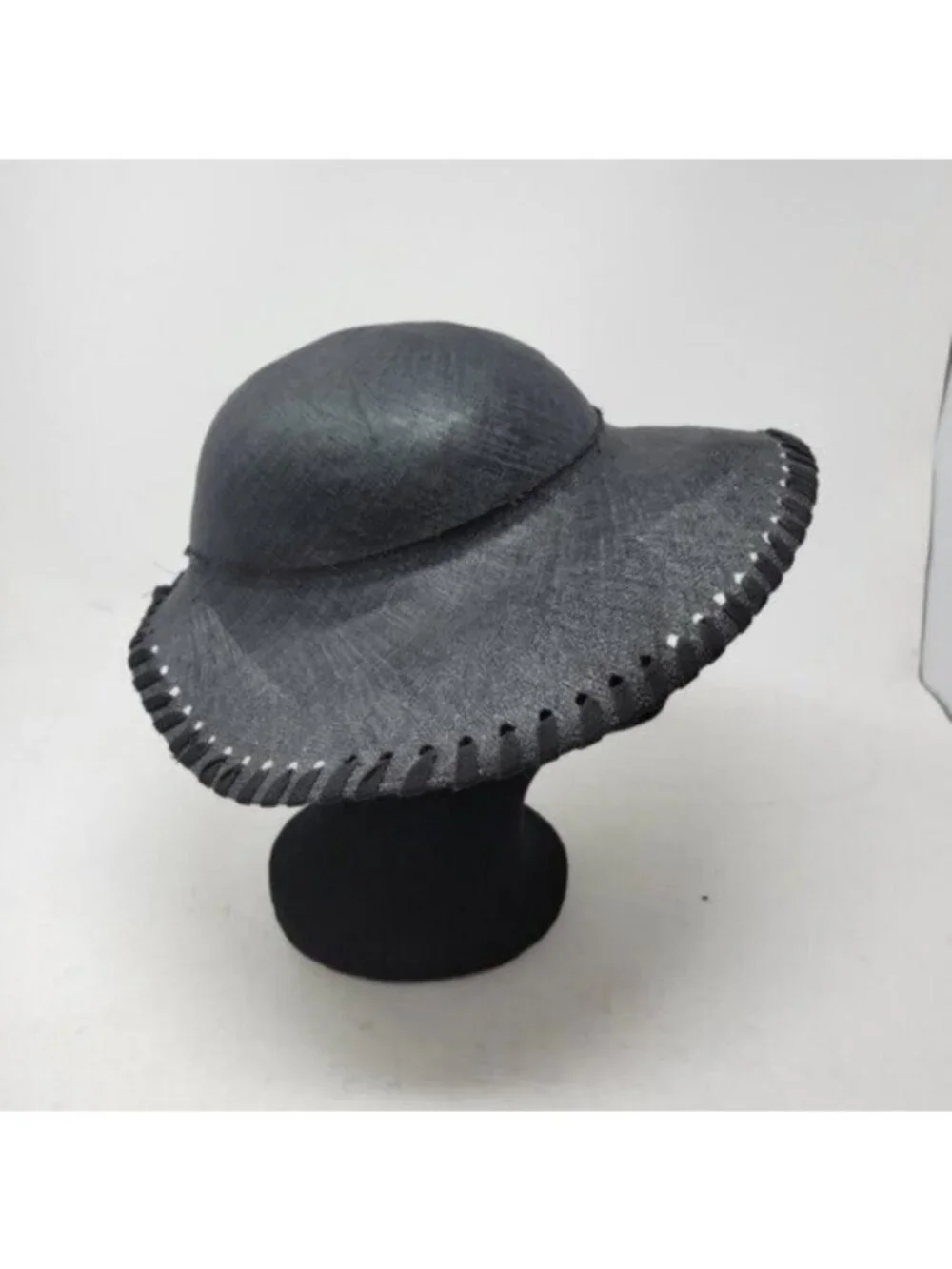 Vintage | Beach Floppy Summer Sun Hat Black